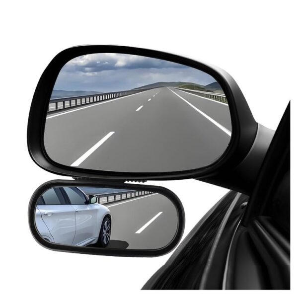 Suzuki Mehran Fancy Side Mirrors Pair - Wide Angle | Anti Glare Lens
